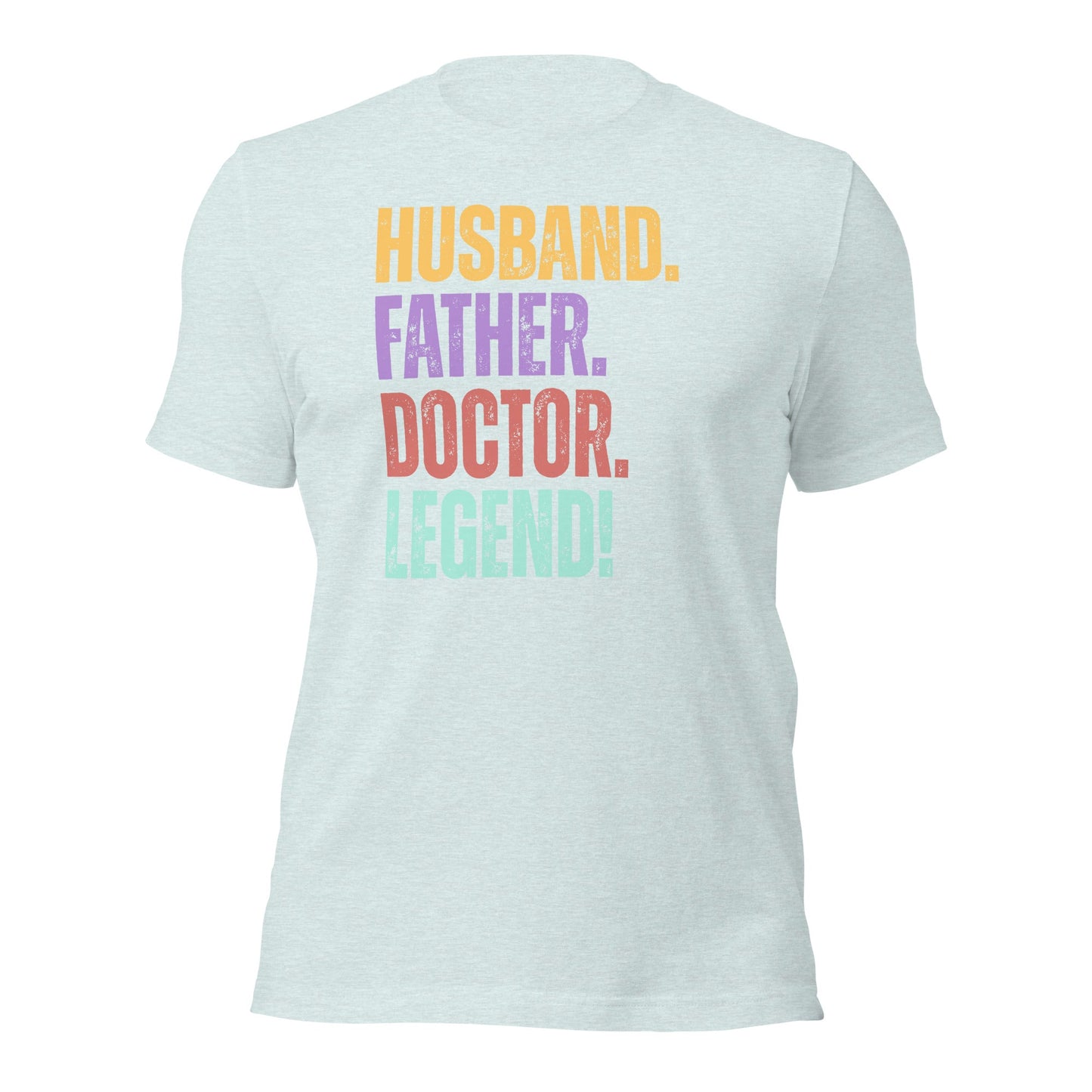 Funny Dad Doctor T-Shirt Husband Legend Gift Tee - Inken Image