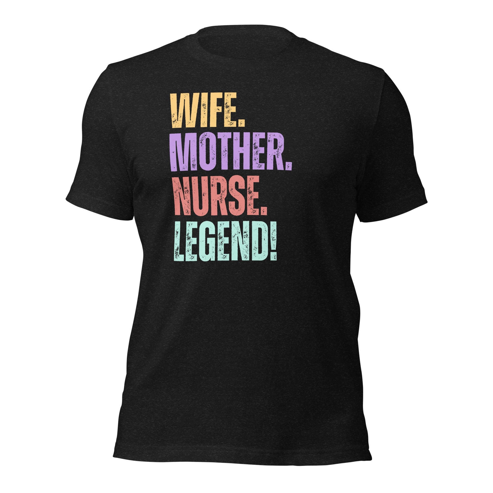 Funny Nurse Mom Shirt RN Wife Legend Graphic Gift Tee Gift - Inken Image