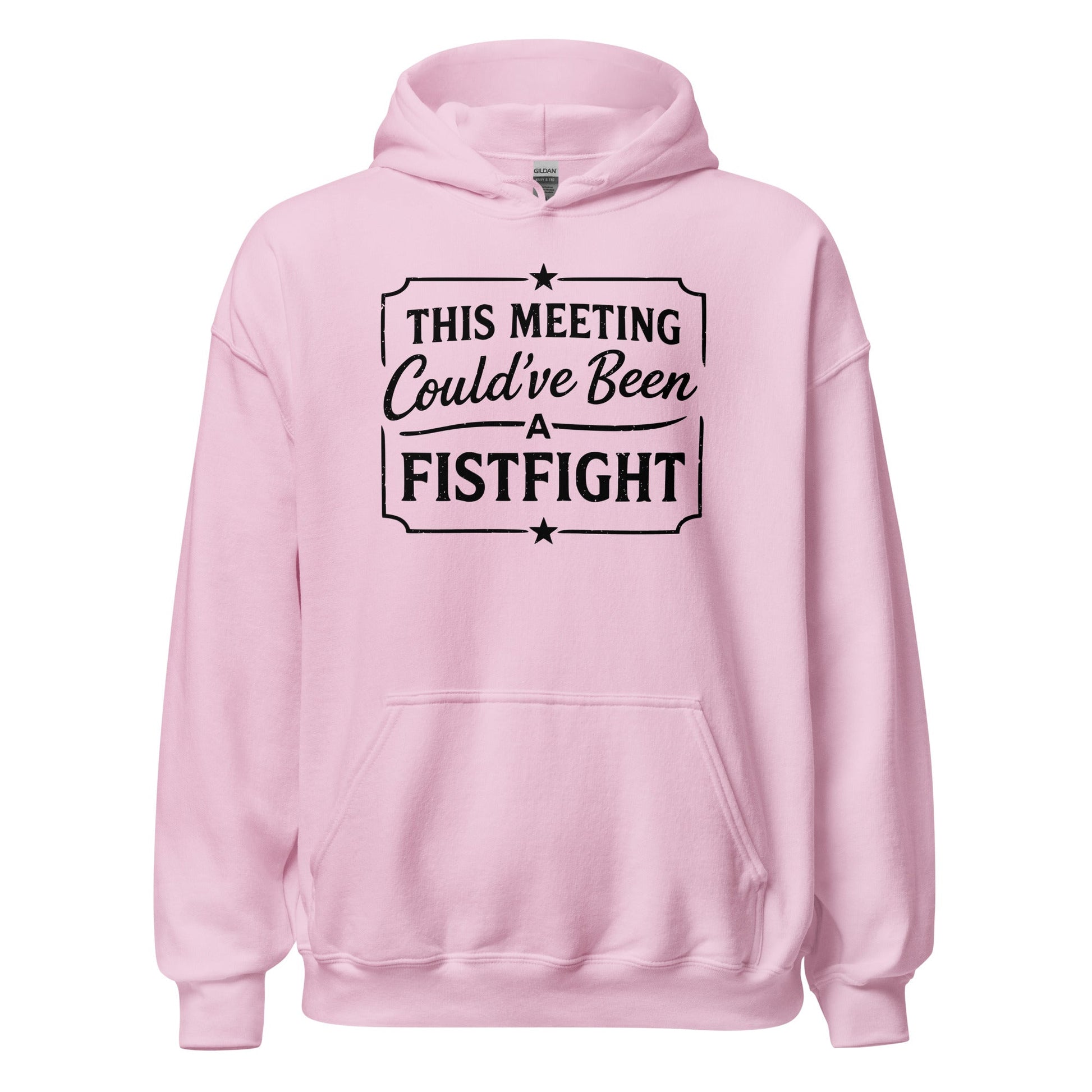 Funny Office Hoodie This Meeting Could’ve Been A Fistfight - Inken Image