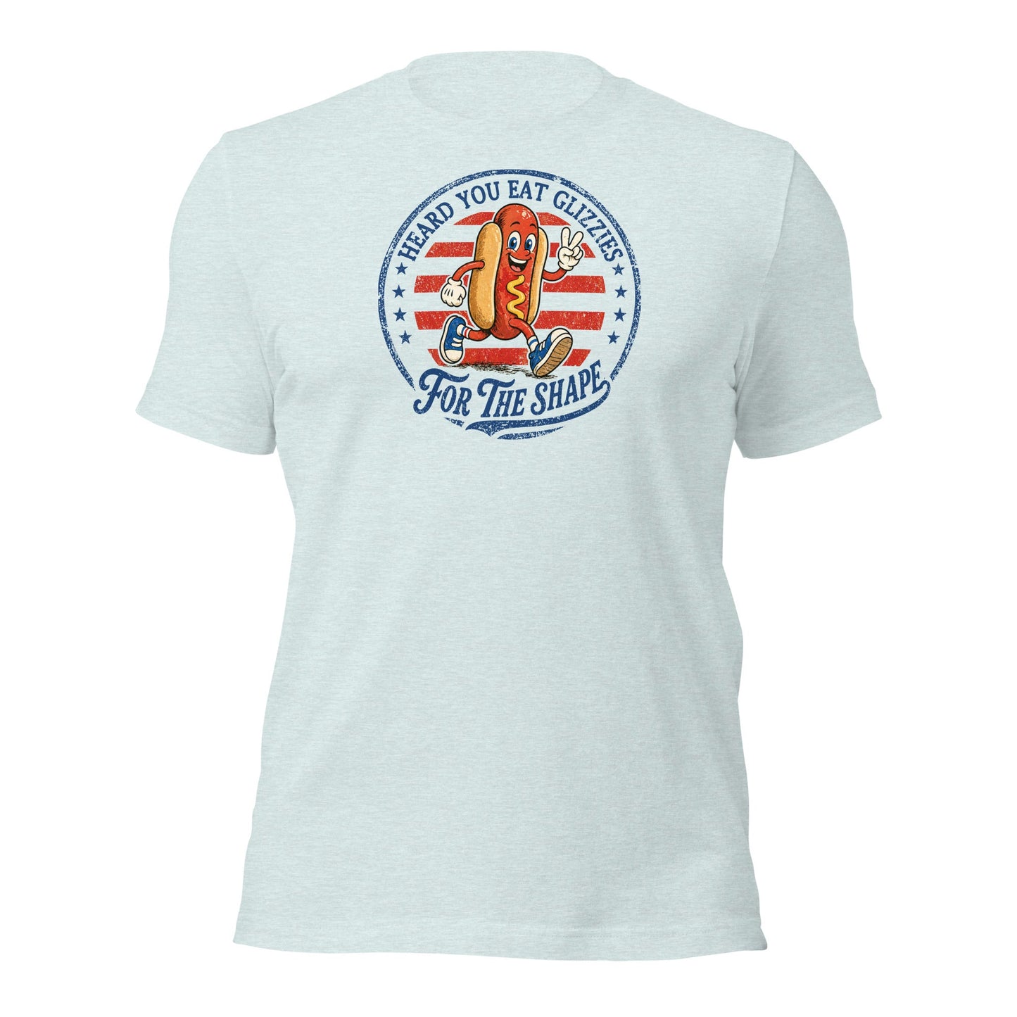 Glizzies For the Shape Shirt Funny 4th of July BBQ Tee - Inken Image