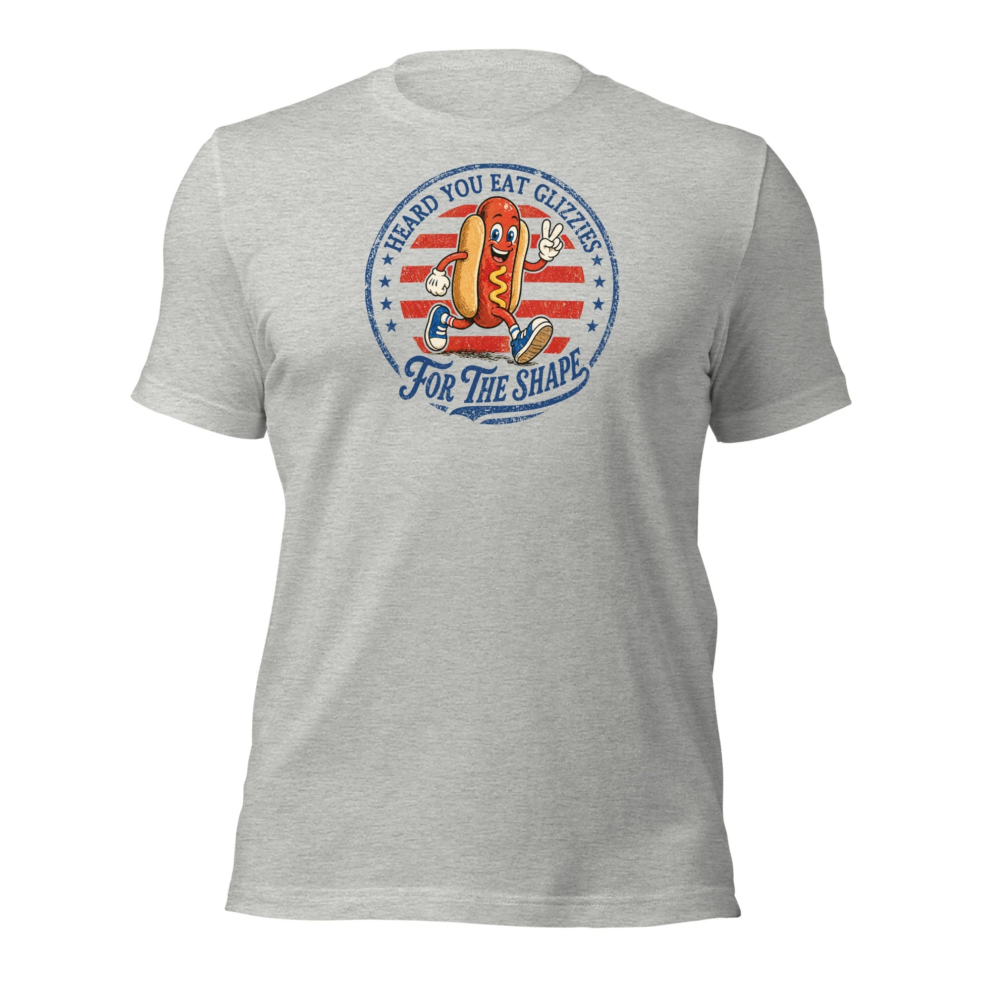 Glizzies For the Shape Shirt Funny 4th of July BBQ Tee - Inken Image