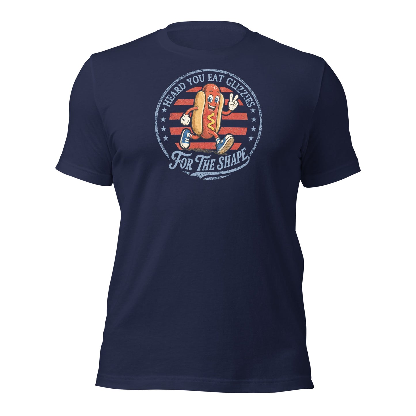 Glizzies For the Shape Shirt Funny 4th of July BBQ Tee - Inken Image