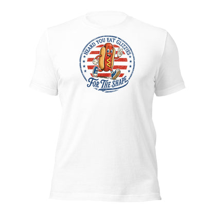 Glizzies For the Shape Shirt Funny 4th of July BBQ Tee - Inken Image