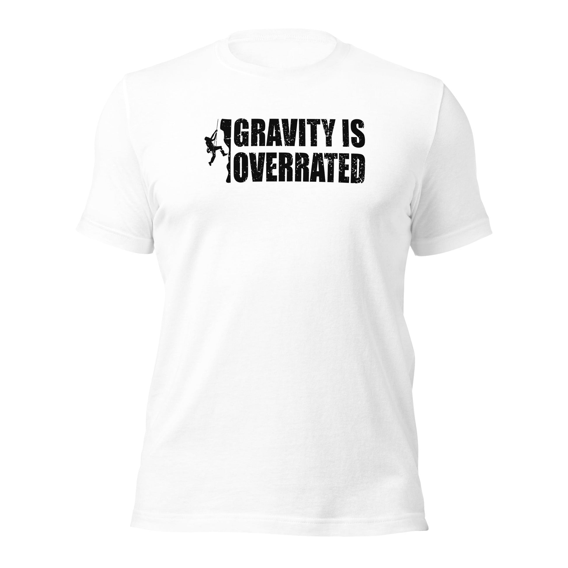 Gravity Is Overrated Climber T-Shirt - Inken Image