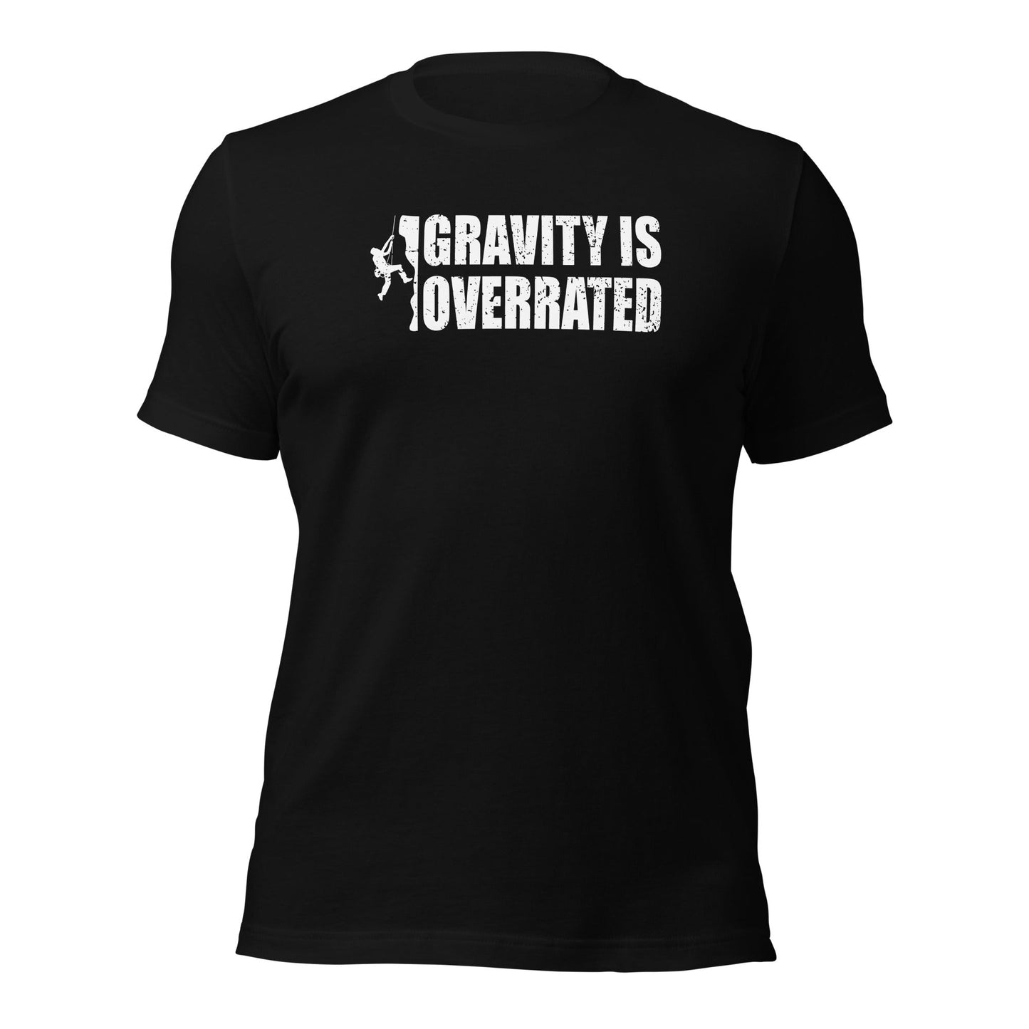Gravity Is Overrated Climber T-Shirt - Inken Image
