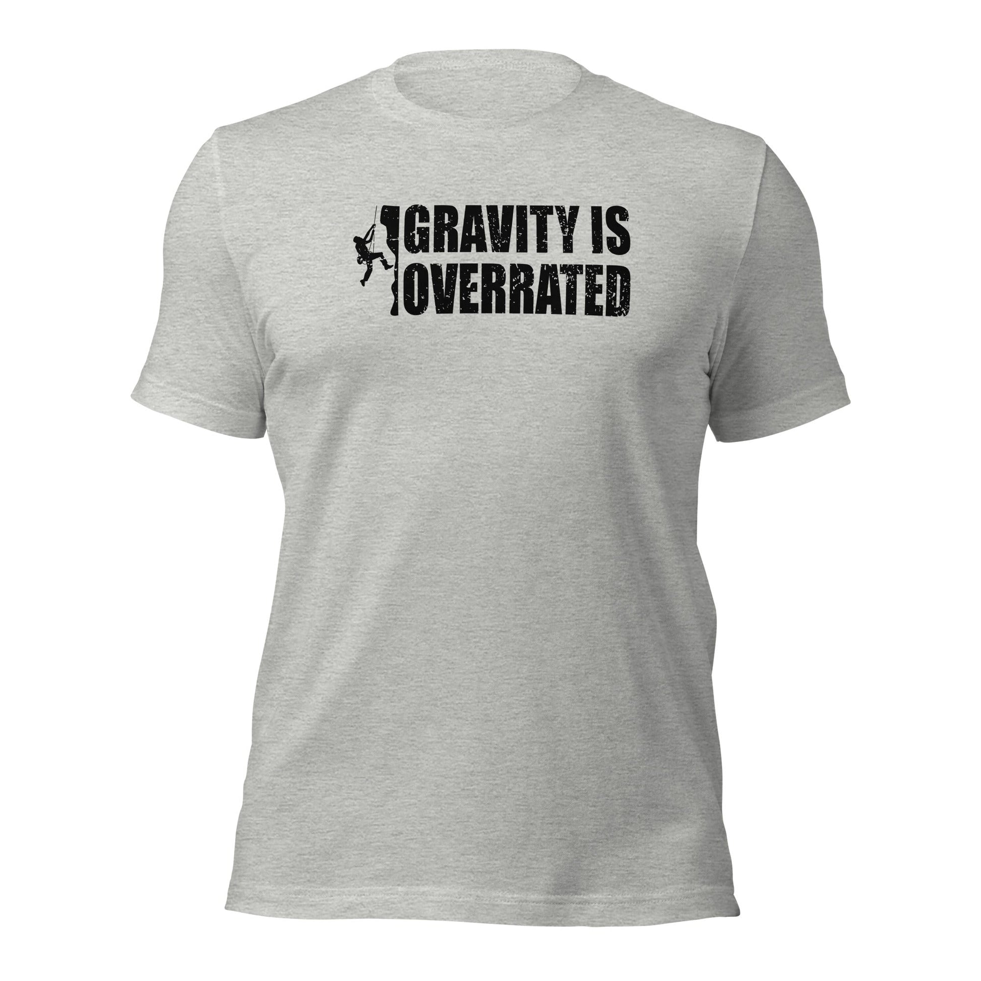 Gravity Is Overrated Climber T-Shirt - Inken Image