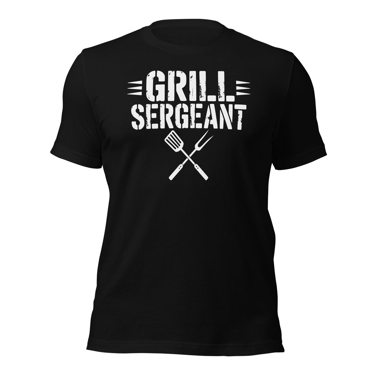 Grill Sergeant Funny BBQ Shirt, Meat Lover Tee Outdoor Grill Master T-shirt - Inken Image