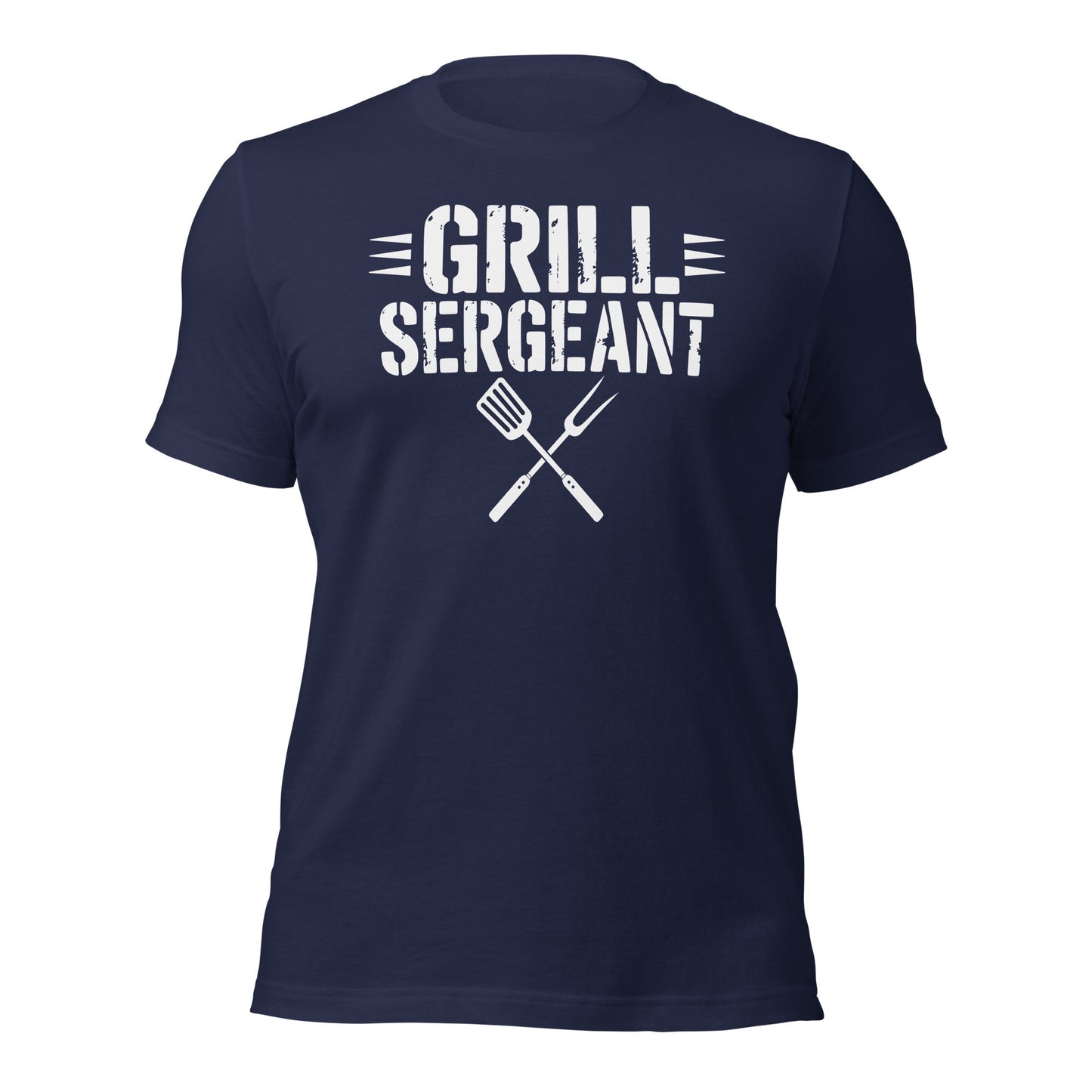 Grill Sergeant Funny BBQ Shirt, Meat Lover Tee Outdoor Grill Master T-shirt - Inken Image