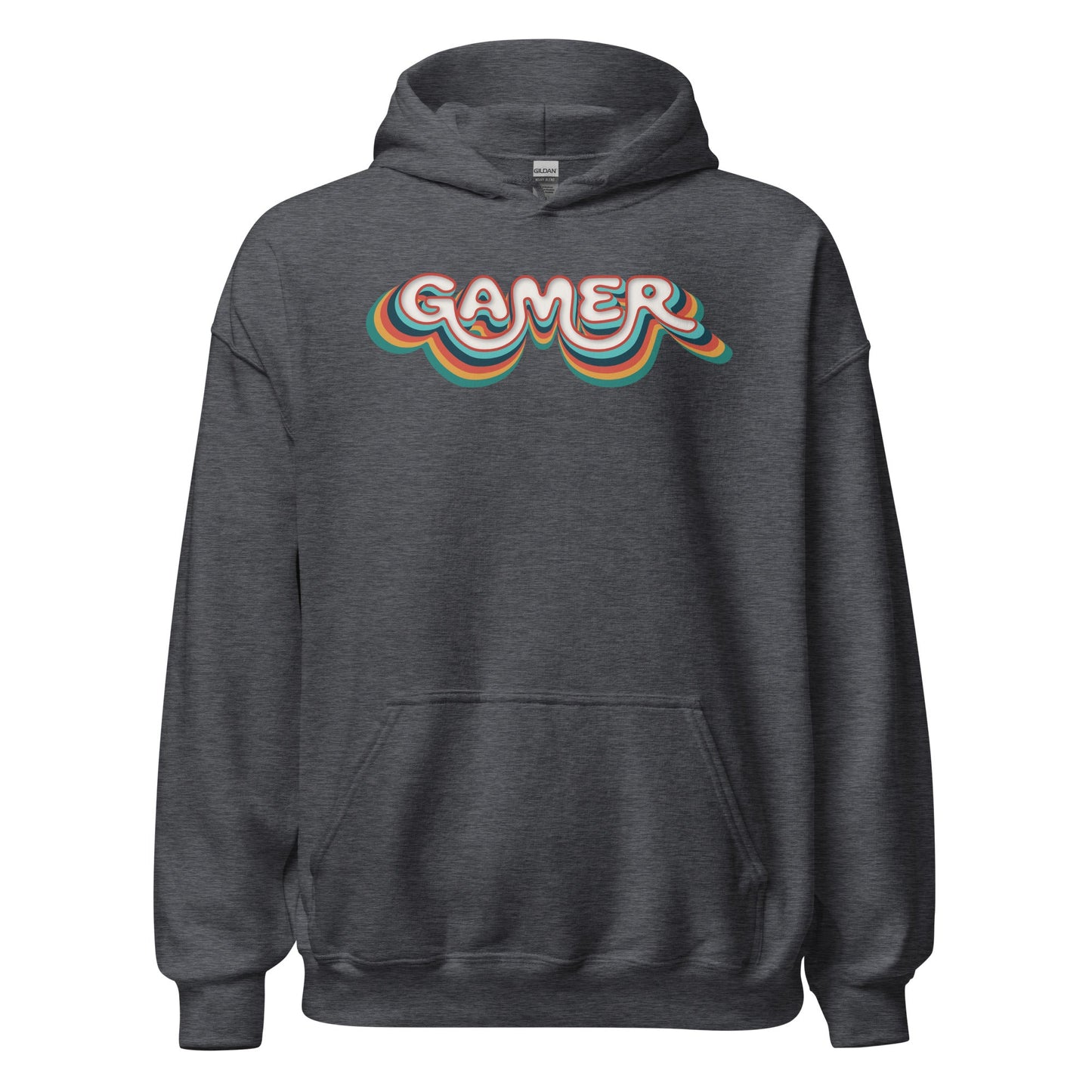 Groovy Gamer Hoodie Vintage Video Game Sweatshirt - Inken Image