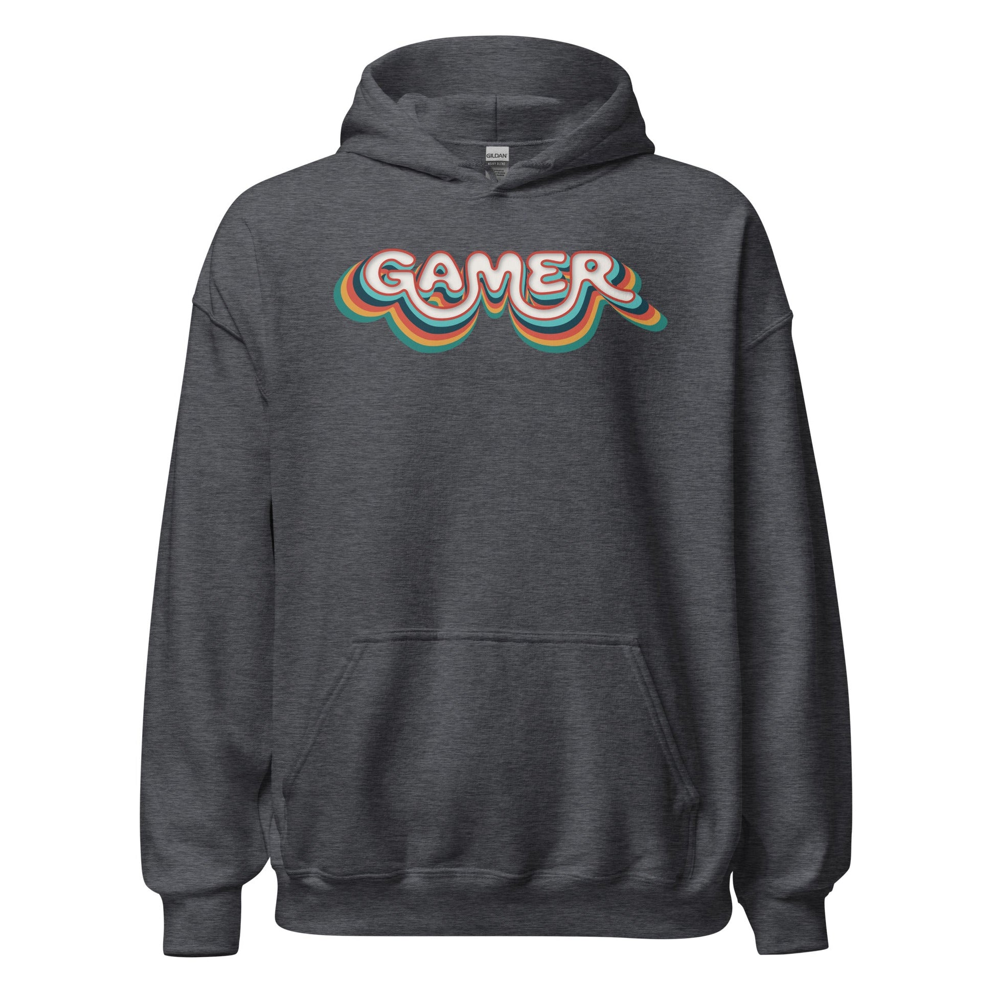 Groovy Gamer Hoodie Vintage Video Game Sweatshirt - Inken Image