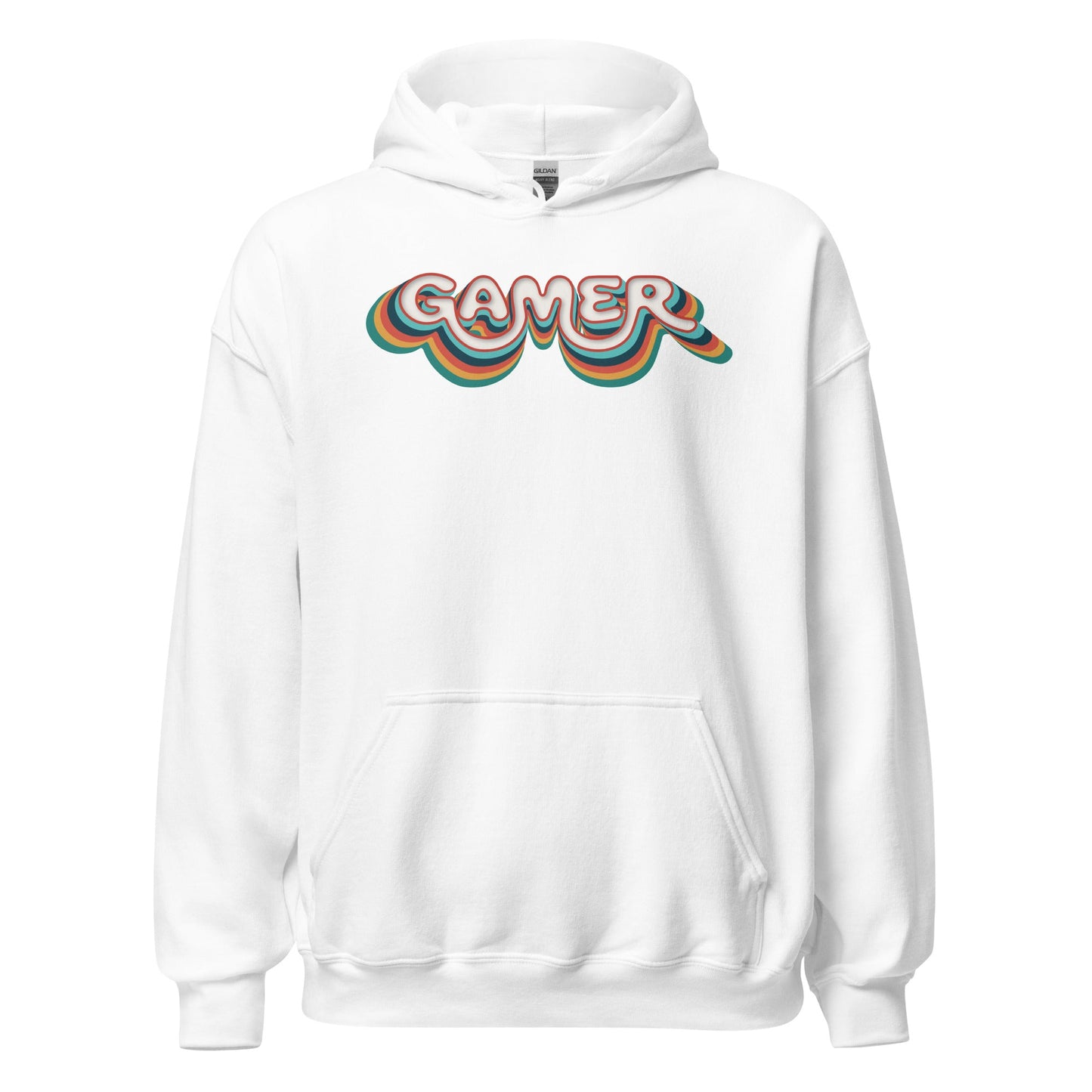 Groovy Gamer Hoodie Vintage Video Game Sweatshirt - Inken Image