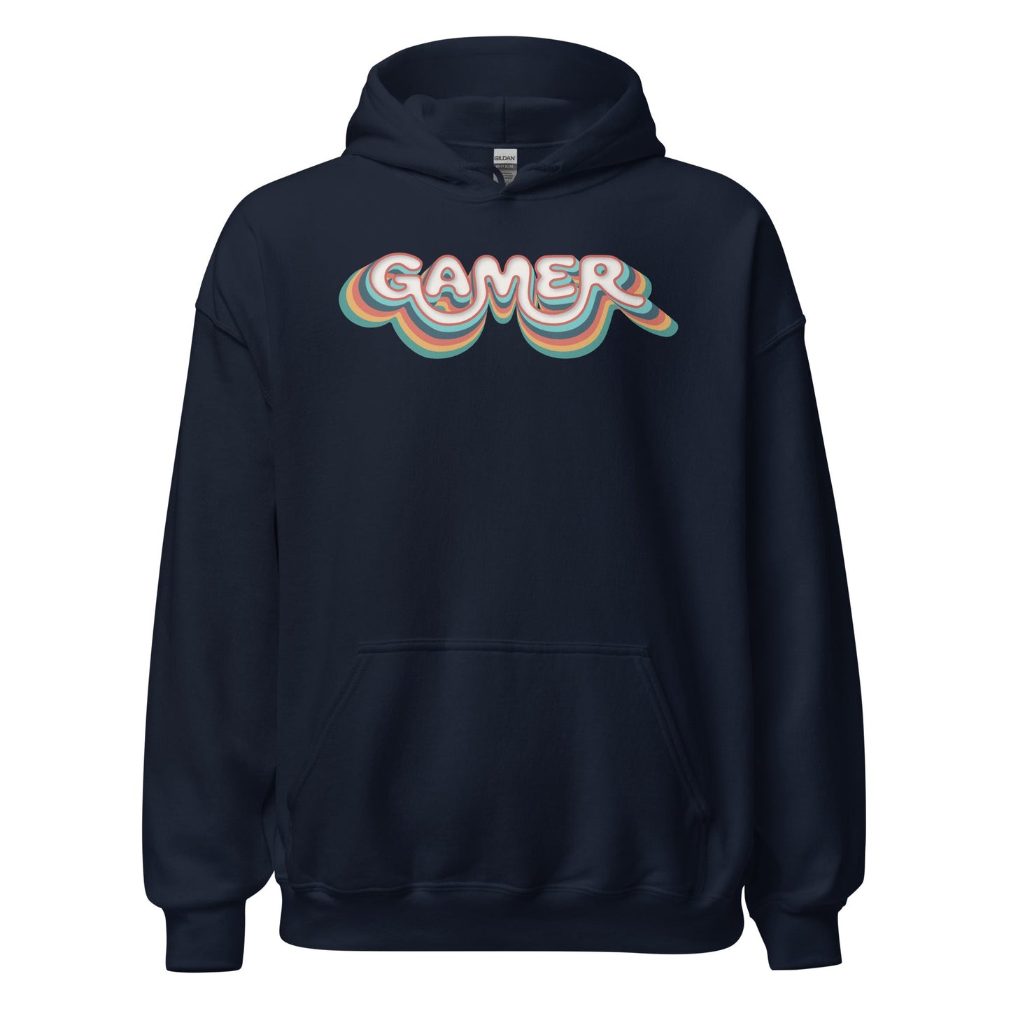 Groovy Gamer Hoodie Vintage Video Game Sweatshirt - Inken Image