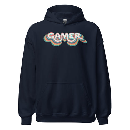 Groovy Gamer Hoodie Vintage Video Game Sweatshirt - Inken Image