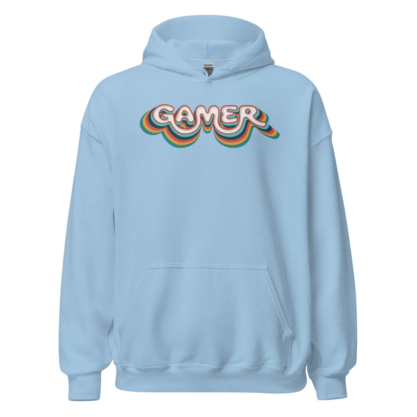 Groovy Gamer Hoodie Vintage Video Game Sweatshirt - Inken Image