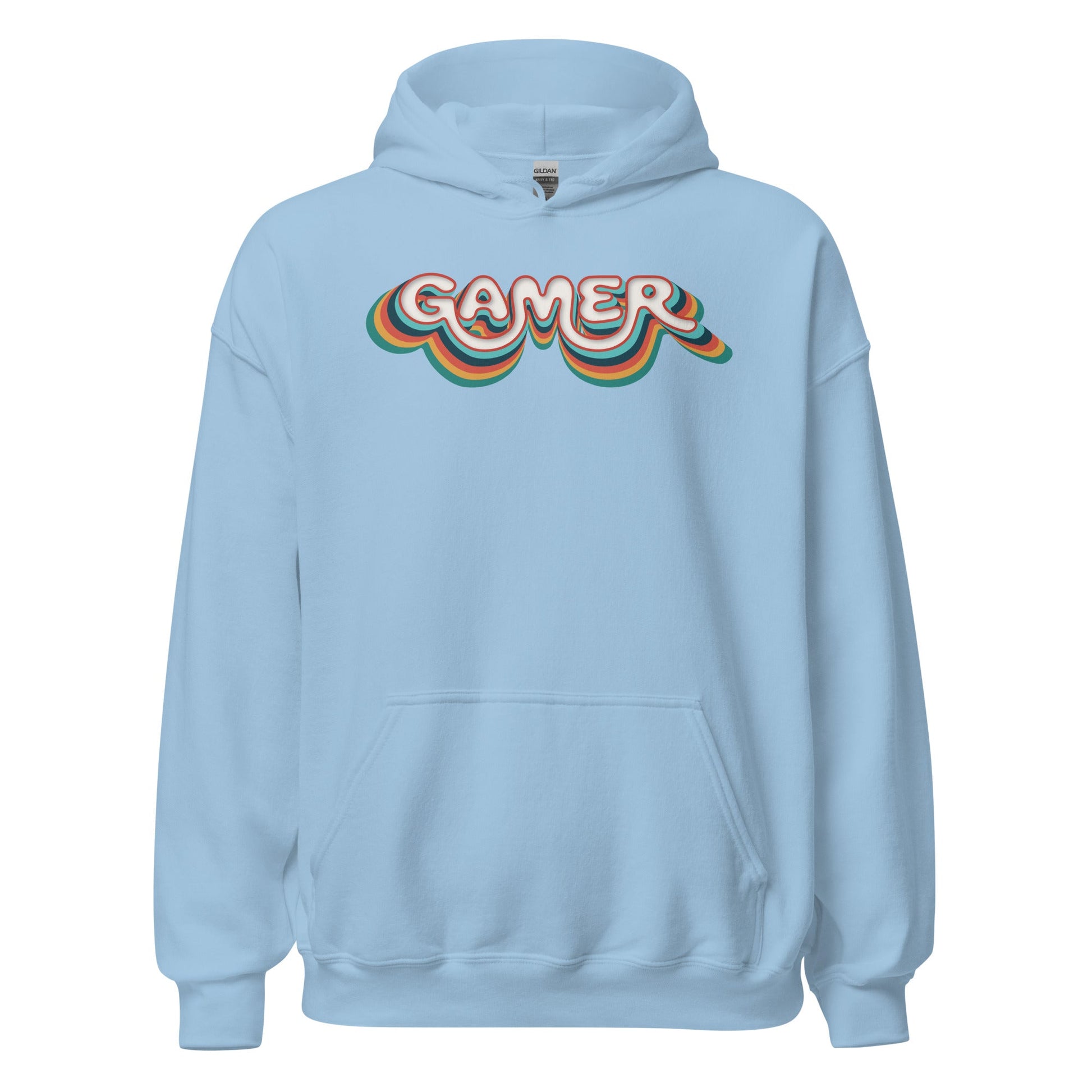 Groovy Gamer Hoodie Vintage Video Game Sweatshirt - Inken Image