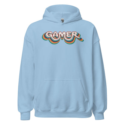 Groovy Gamer Hoodie Vintage Video Game Sweatshirt - Inken Image