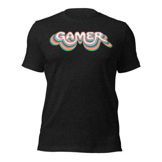 Groovy Gamer Shirt Vintage Video Game Tee - Inken Image