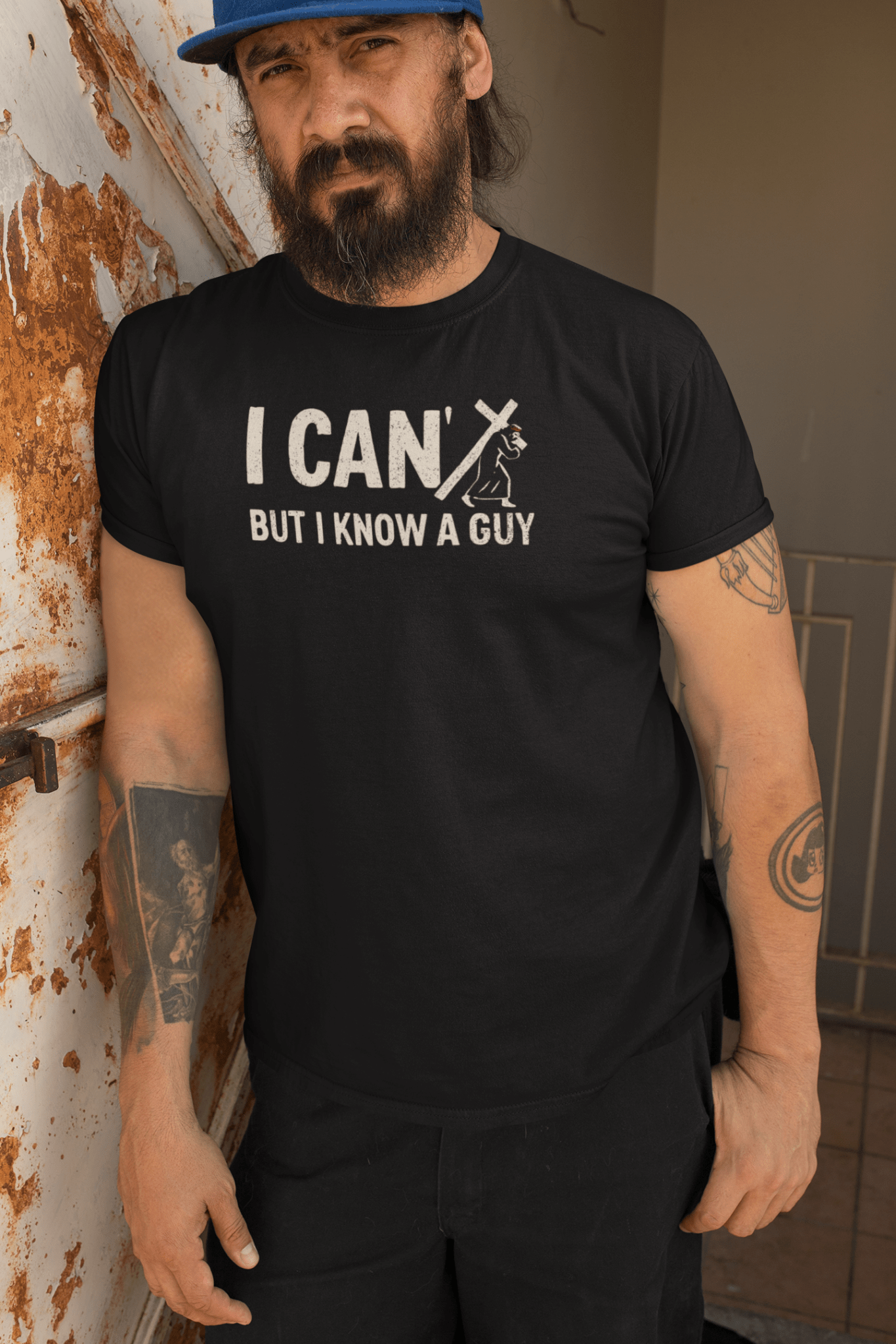 I Can’t But I Know a Guy Calvary T-Shirt - Inken Image