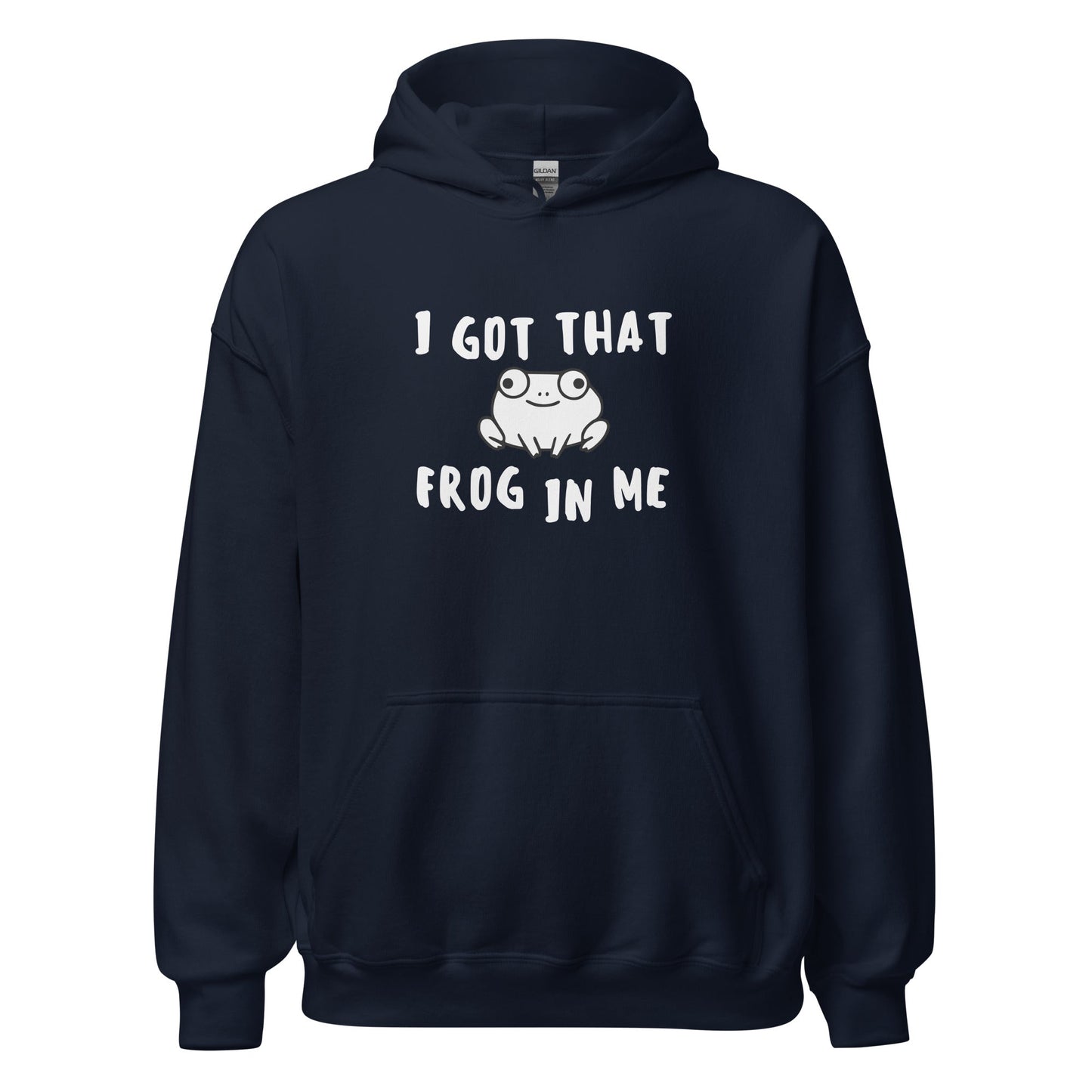 I Got That Frog In Me Hoodie Funny Frog Meme Gift Sweatshirt - Inken Image