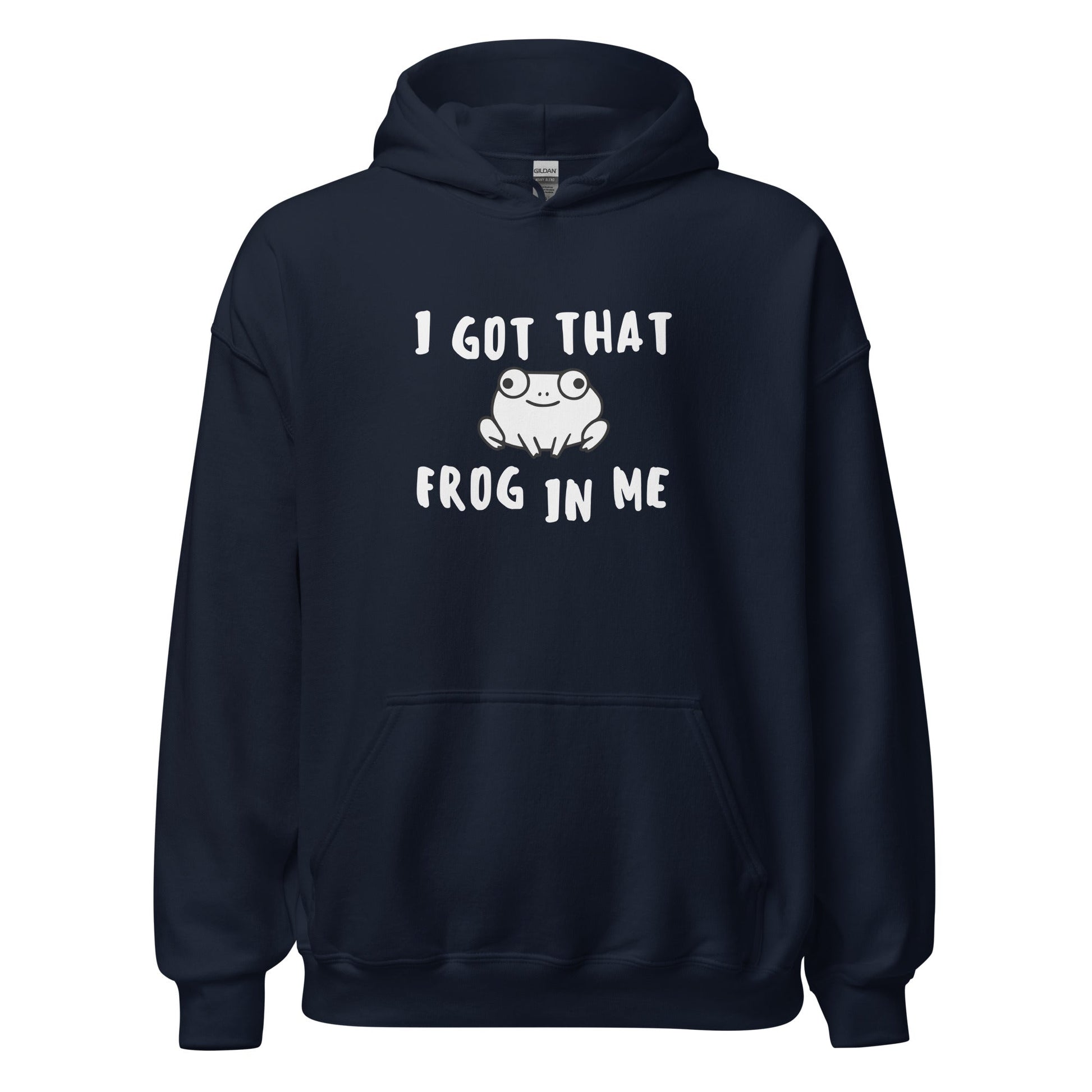 I Got That Frog In Me Hoodie Funny Frog Meme Gift Sweatshirt - Inken Image