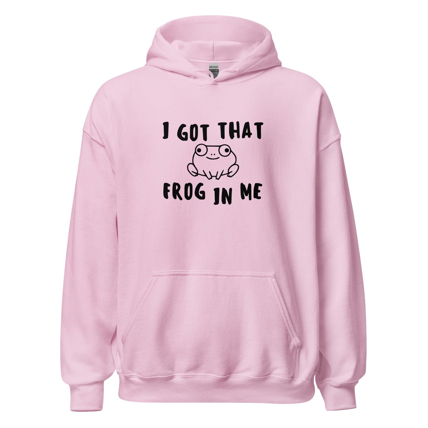 I Got That Frog In Me Hoodie Funny Frog Meme Gift Sweatshirt - Inken Image