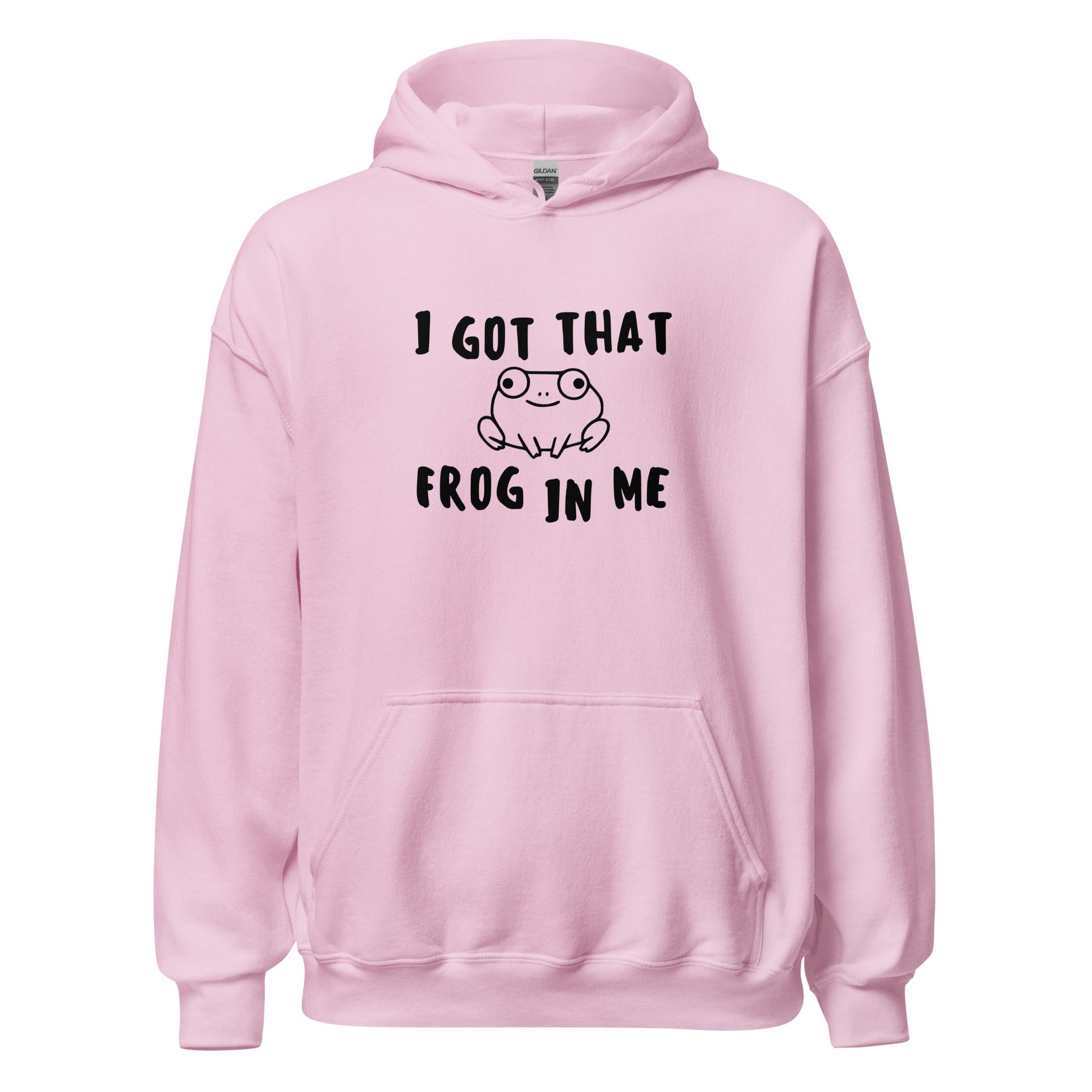 I Got That Frog In Me Hoodie Funny Frog Meme Gift Sweatshirt - Inken Image