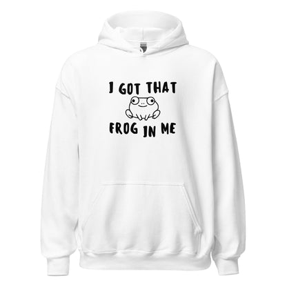 I Got That Frog In Me Hoodie Funny Frog Meme Gift Sweatshirt - Inken Image