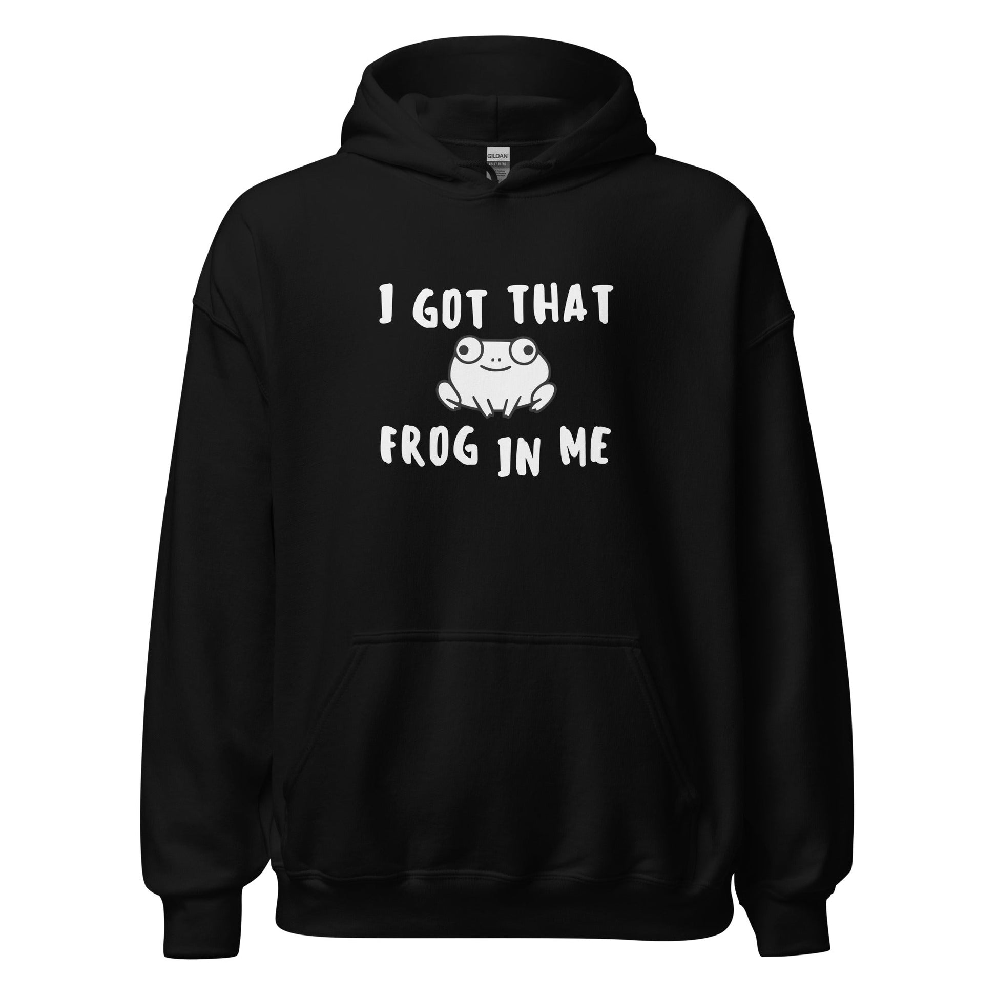 I Got That Frog In Me Hoodie Funny Frog Meme Gift Sweatshirt - Inken Image