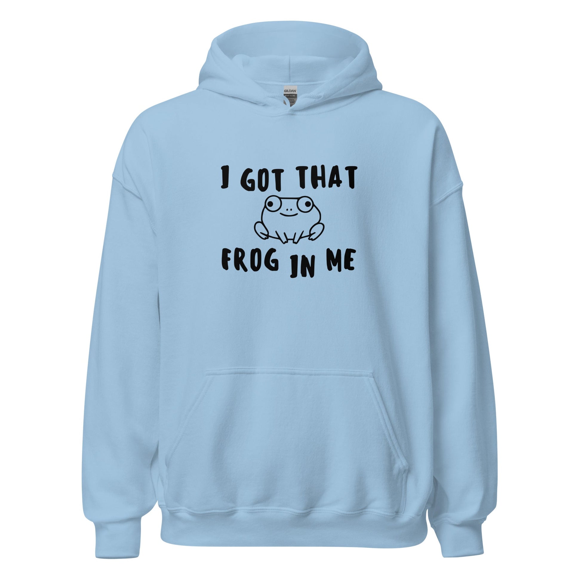 I Got That Frog In Me Hoodie Funny Frog Meme Gift Sweatshirt - Inken Image