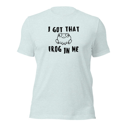 I Got That Frog In Me Shirt Funny Frog Meme Gift Tee - Inken Image