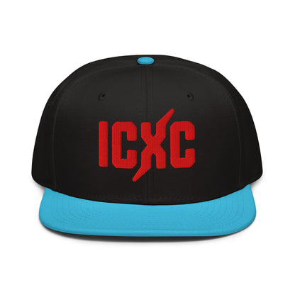 ICXC Christian Snapback Hat 3D Puff Embroidered Christogram - Inken Image