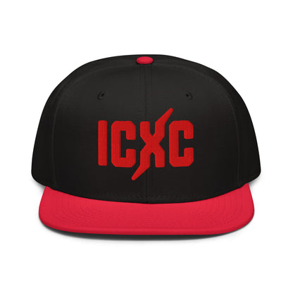 ICXC Christian Snapback Hat 3D Puff Embroidered Christogram - Inken Image