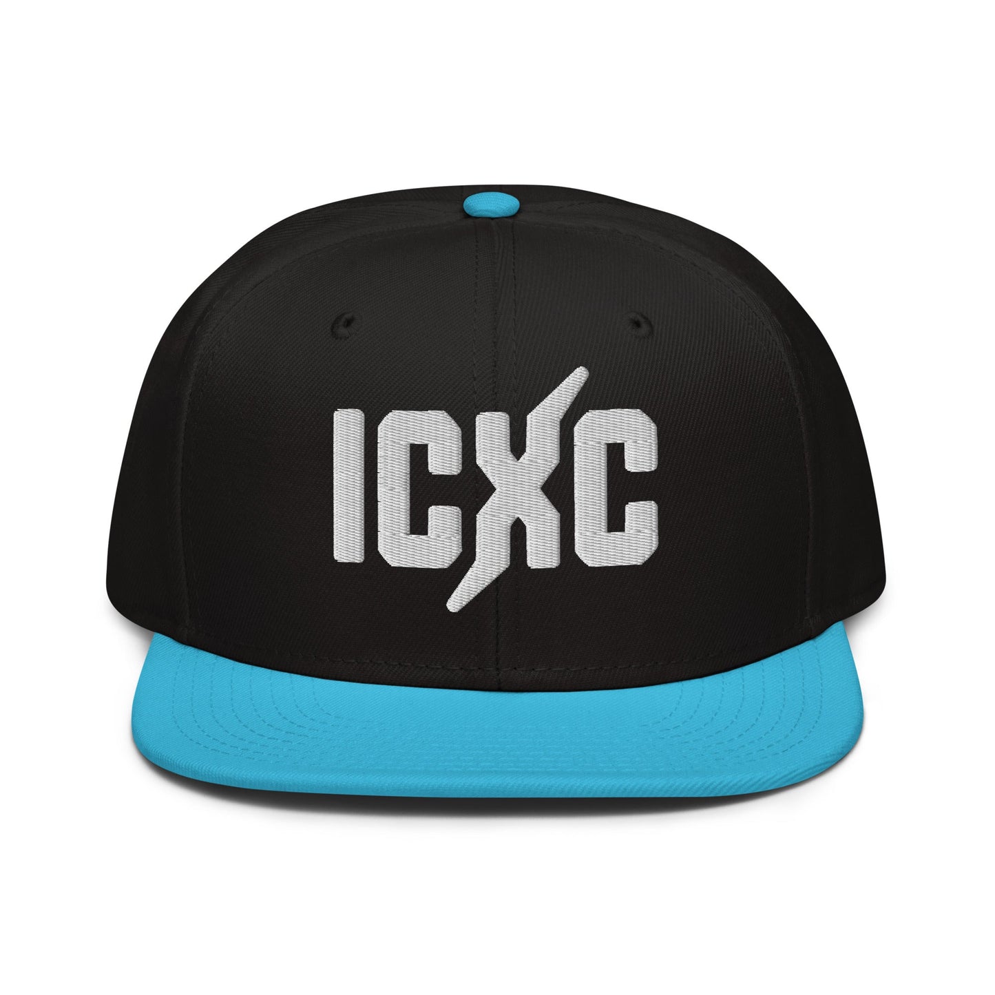 ICXC Christian Snapback Hat 3D Puff Embroidered Christogram - Inken Image