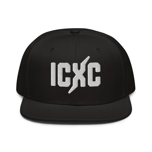 ICXC Christian Snapback Hat 3D Puff Embroidered Christogram - Inken Image