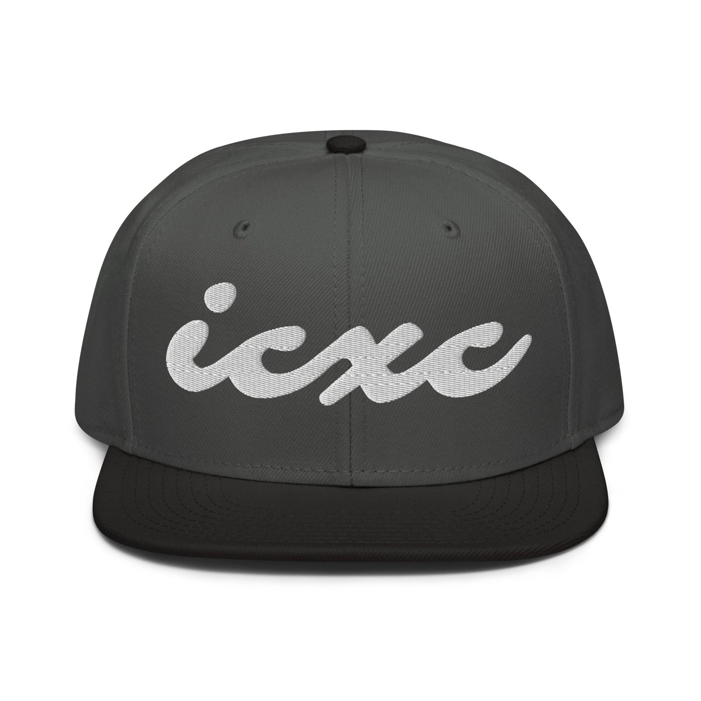 ICXC Jesus Christ Cursive 3D Puff Embroidery Snapback - Inken Image