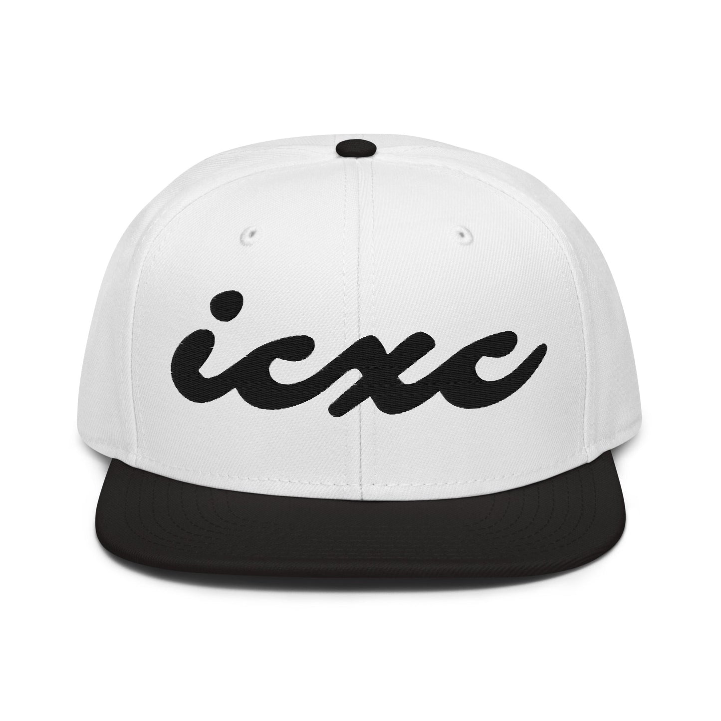 ICXC Jesus Christ Cursive 3D Puff Embroidery Snapback - Inken Image