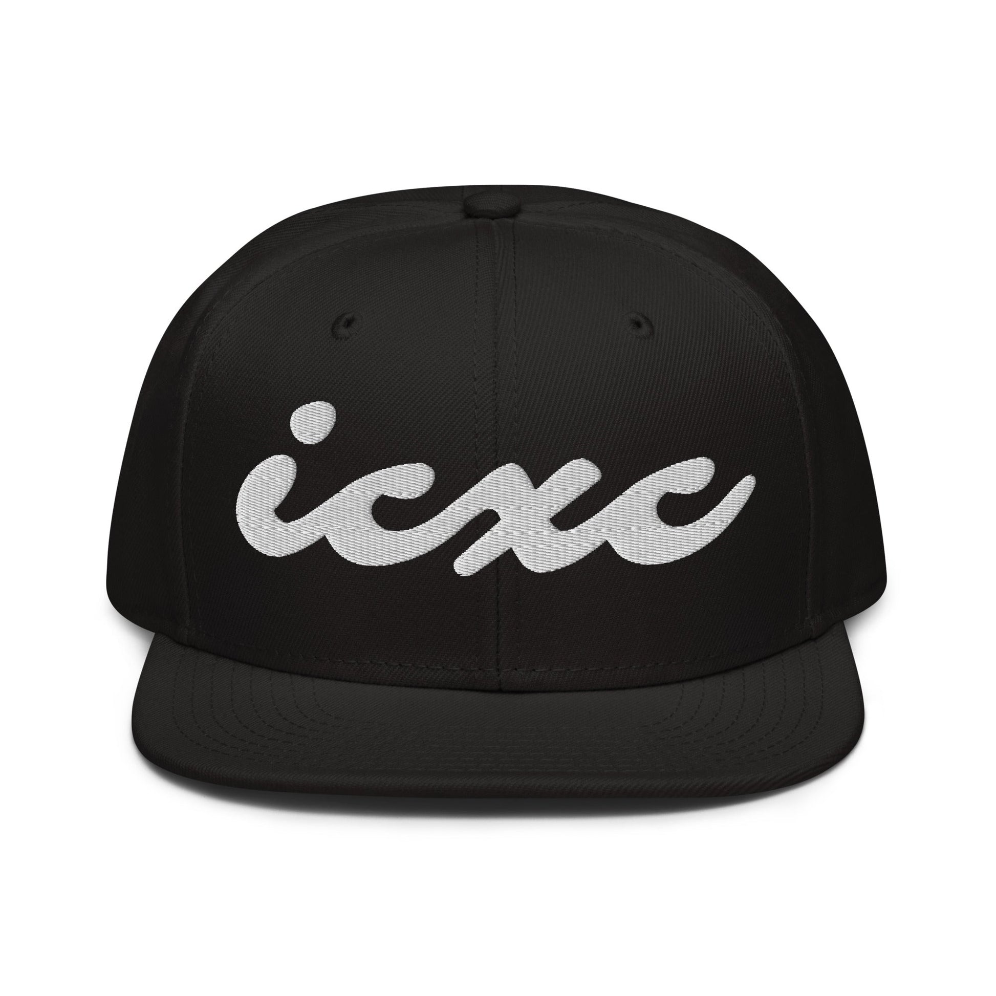 ICXC Jesus Christ Cursive 3D Puff Embroidery Snapback - Inken Image
