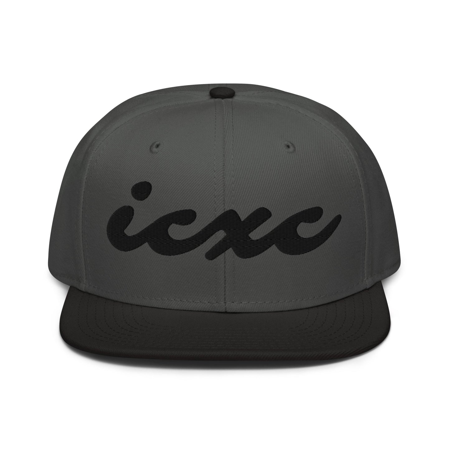 ICXC Jesus Christ Cursive 3D Puff Embroidery Snapback - Inken Image