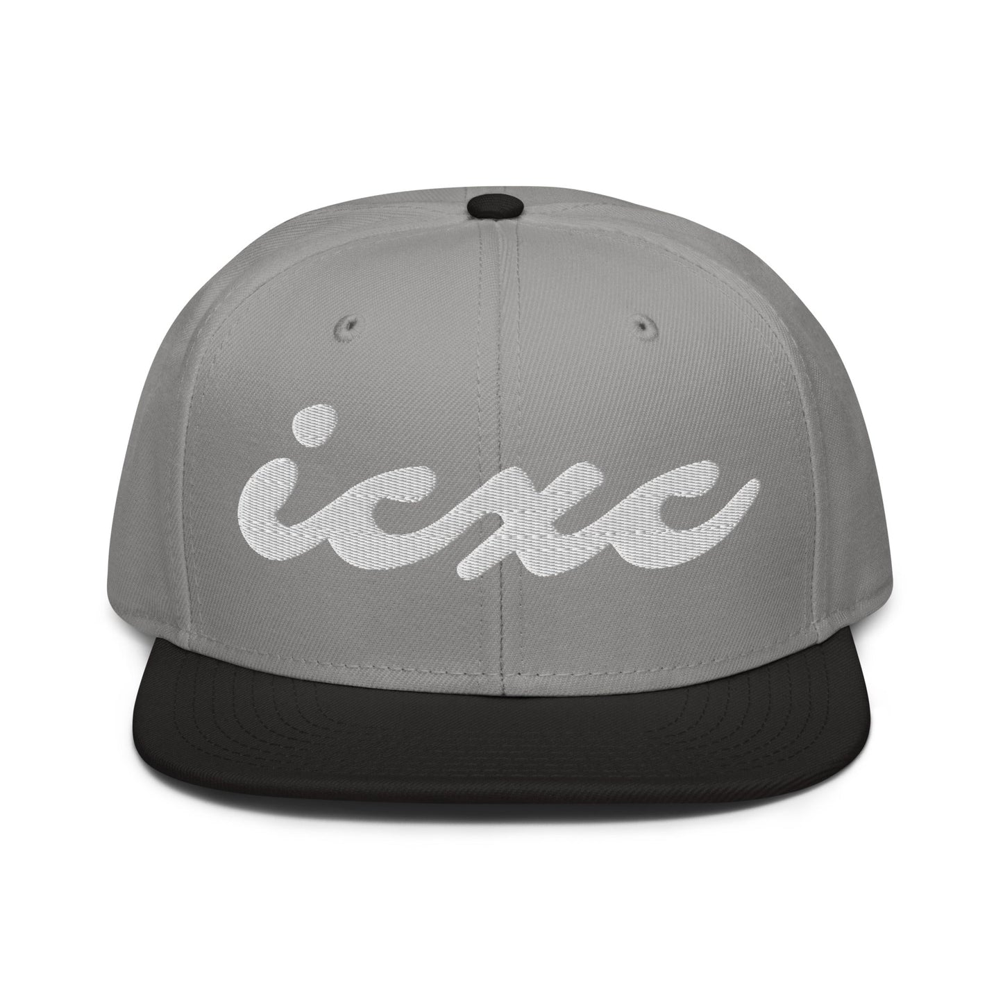 ICXC Jesus Christ Cursive 3D Puff Embroidery Snapback - Inken Image