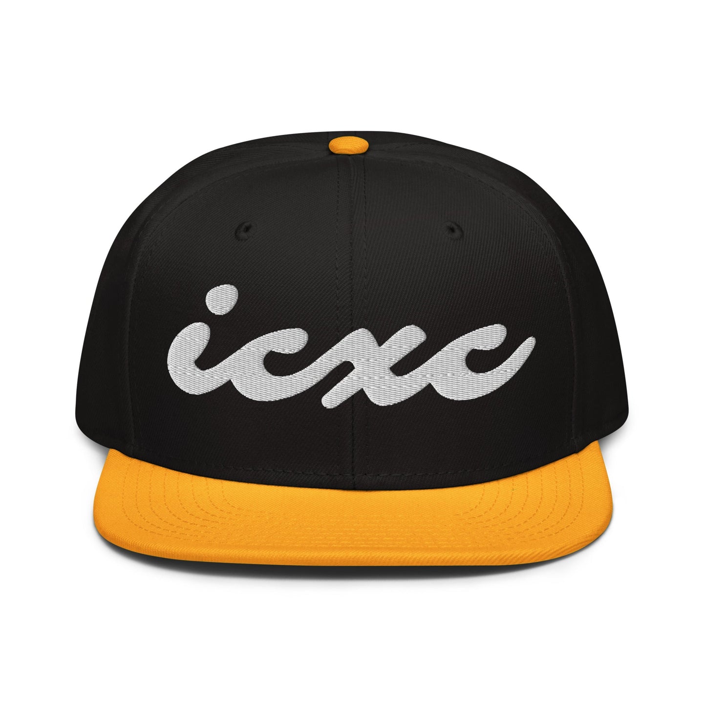 ICXC Jesus Christ Cursive 3D Puff Embroidery Snapback - Inken Image