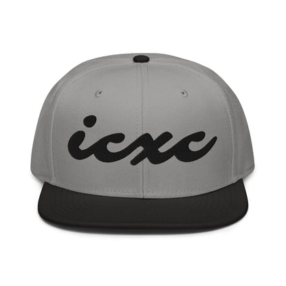 ICXC Jesus Christ Cursive 3D Puff Embroidery Snapback - Inken Image