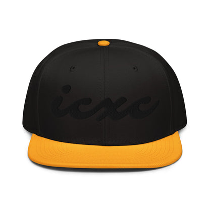 ICXC Jesus Christ Cursive 3D Puff Embroidery Snapback - Inken Image