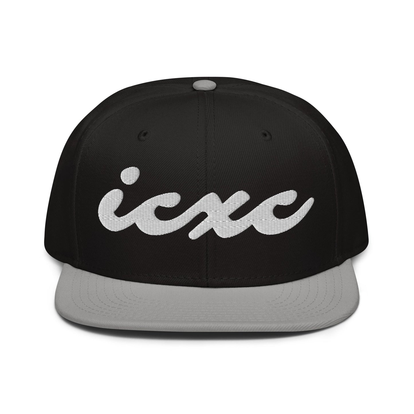 ICXC Jesus Christ Cursive 3D Puff Embroidery Snapback - Inken Image