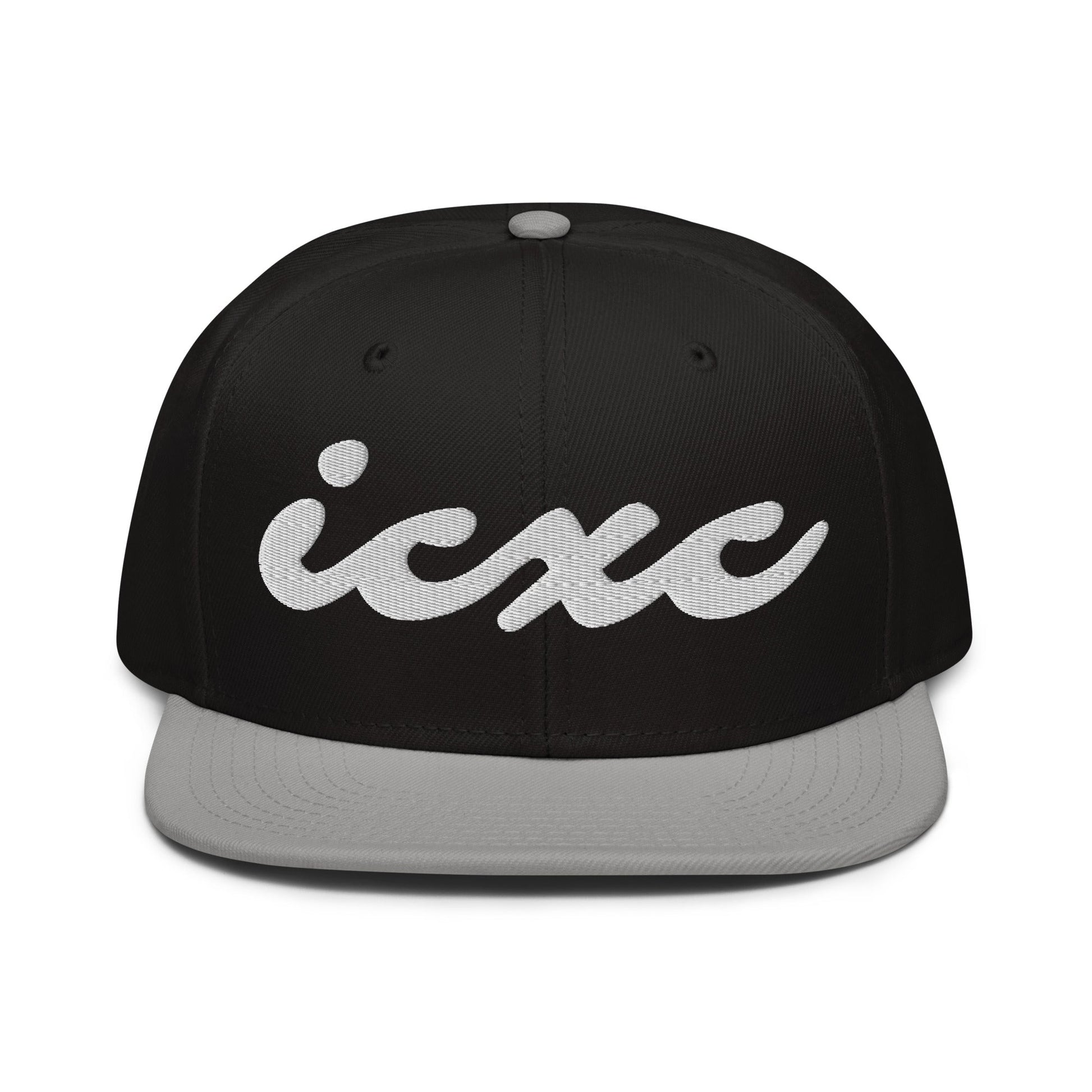 ICXC Jesus Christ Cursive 3D Puff Embroidery Snapback - Inken Image