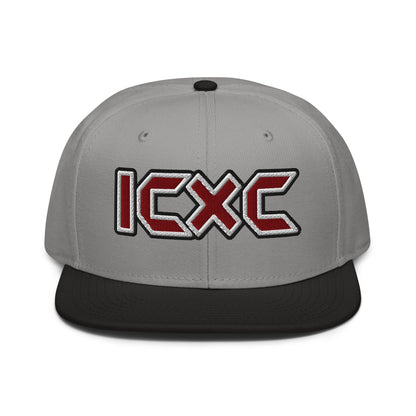 ICXC "Jesus Christ" Flat Embroidered Snapback - Inken Image