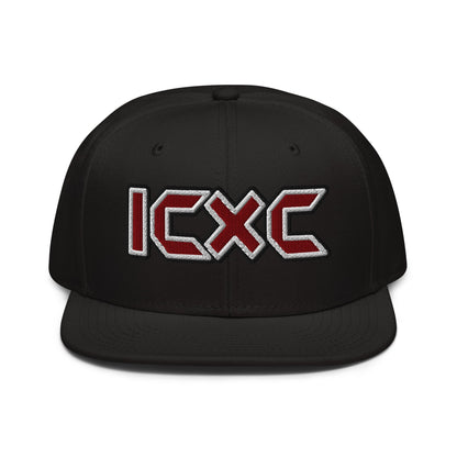 ICXC "Jesus Christ" Flat Embroidered Snapback - Inken Image