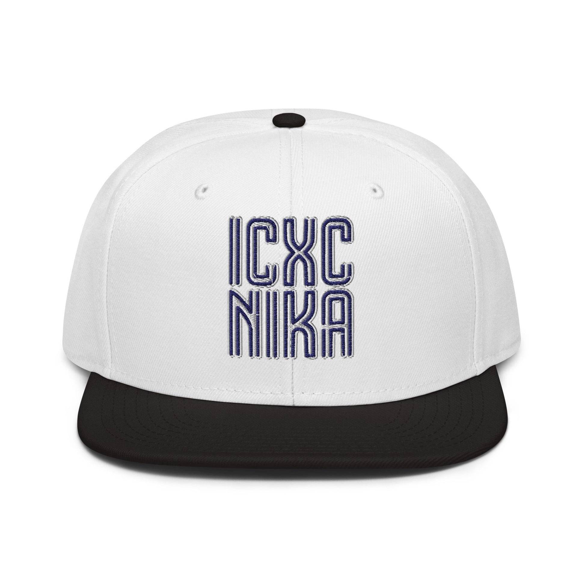 ICXC NIKA, Jesus Christ Victorious, Christian Flat Embroidered Snapback Hat - Inken Image