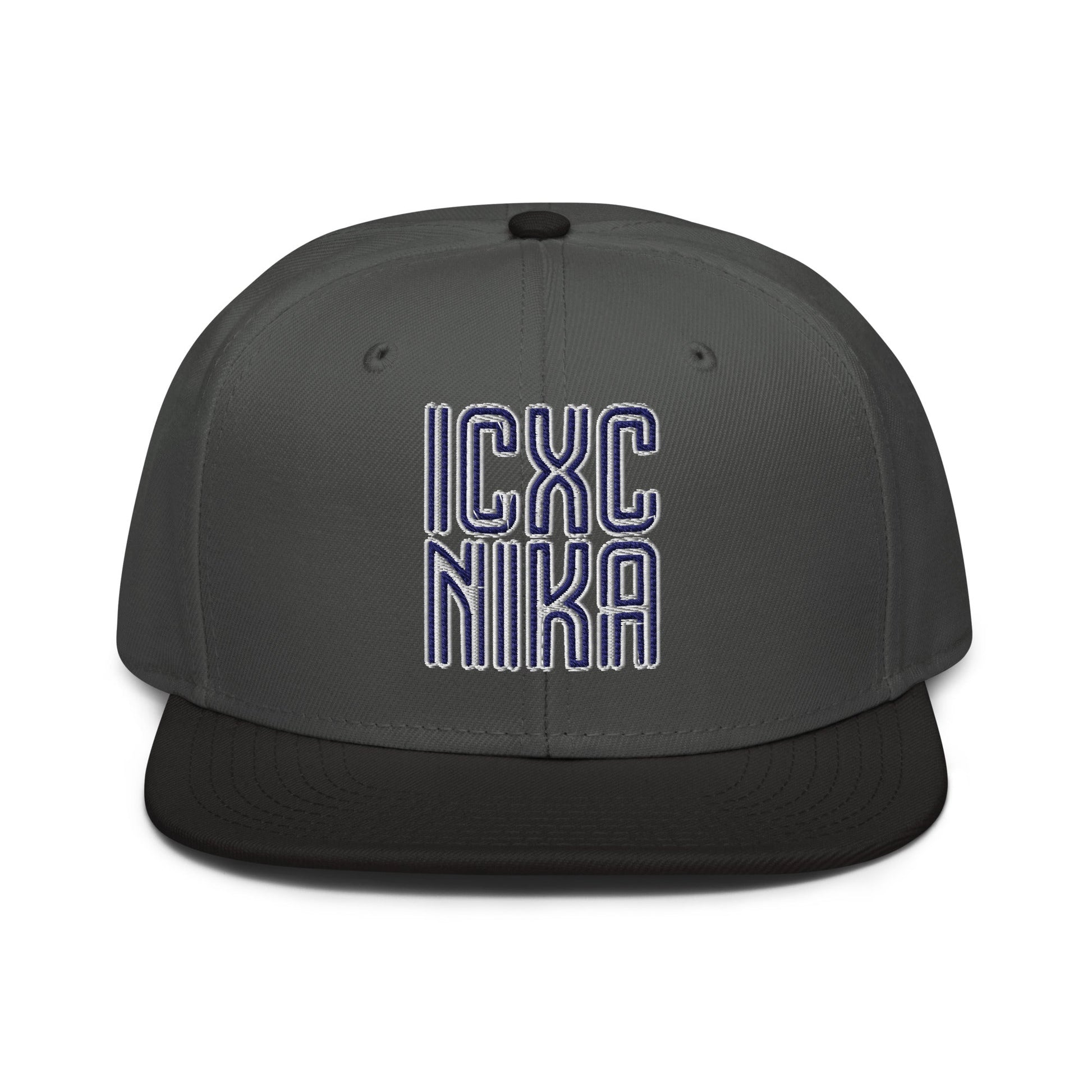 ICXC NIKA, Jesus Christ Victorious, Christian Flat Embroidered Snapback Hat - Inken Image