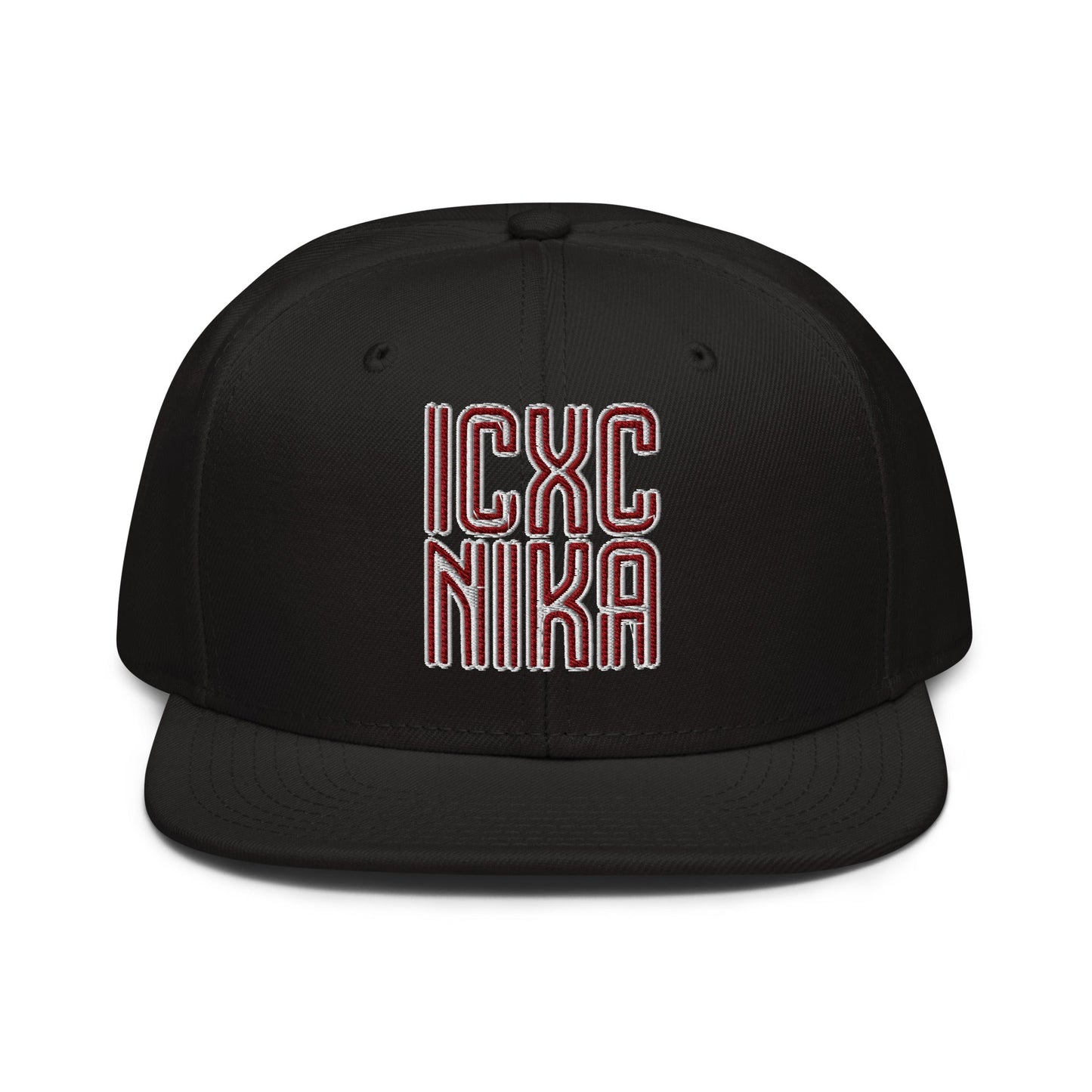 ICXC NIKA, Jesus Christ Victorious, Christian Flat Embroidered Snapback Hat - Inken Image