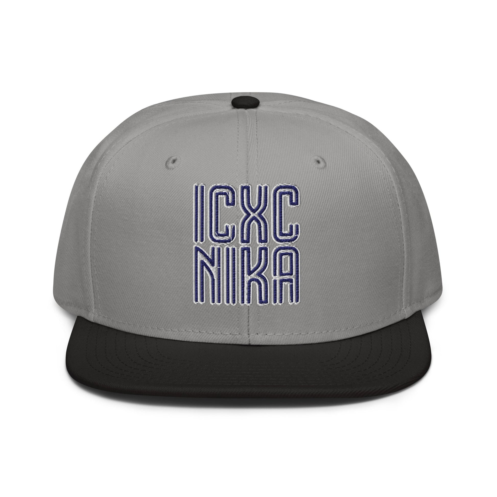 ICXC NIKA, Jesus Christ Victorious, Christian Flat Embroidered Snapback Hat - Inken Image